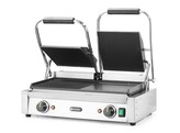 Contactgrill - dubbele versie  HENDI  half glad  half geribd  230V/3600W  570x375x H 216mm