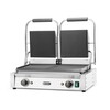 Contactgrill - dubbele versie  HENDI  boven en onder geribd  230V/3600W  570x375x H 216mm