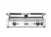 Contactgrill - dubbele versie  HENDI  boven en onder geribd  230V/3600W  570x375x H 216mm