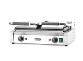 Contactgrill - dubbele versie  HENDI  boven en onder geribd  230V/3600W  570x375x H 216mm