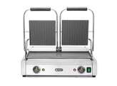 Contactgrill - dubbele versie  HENDI  boven geribd  onder glad  230V/3600W  570x375x H 216mm