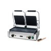 Contactgrill - dubbele versie  HENDI  boven geribd  onder glad  230V/3600W  570x375x H 216mm