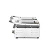 Contactgrill - dubbele versie  HENDI  boven geribd  onder glad  230V/3600W  570x375x H 216mm