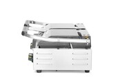 Contactgrill - dubbele versie  HENDI  boven geribd  onder glad  230V/3600W  570x375x H 216mm