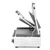 Contactgrill - dubbele versie  HENDI  boven geribd  onder glad  230V/3600W  570x375x H 216mm