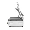 Contactgrill - enkel  HENDI  boven geribd  onder glad  230V/1800W  310x375x H 216mm