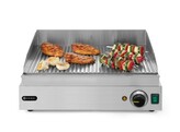 Bakplaat geribbeld  HENDI  Profi Line  geheel geribd  230V/2400W  527x404x H 233mm