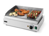 Bakplaat geribbeld  HENDI  Profi Line  geheel geribd  230V/2400W  527x404x H 233mm