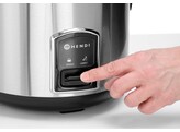 Cuiseur a riz avec fonction vapeur  HENDI  Profi Line  1 8L  230V/700W   280x H 285mm