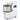 Deegmachine met vaste kop en kom  HENDI  56 kg/h  16L  230V/750W  378x690x H 730mm