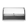 Opzet warmhoudvitrine  HENDI  enkel niveau  Zwart  230V/800W  554x376x H 311mm