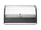 Opzet warmhoudvitrine  HENDI  enkel niveau  Zwart  230V/800W  554x376x H 311mm