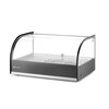 Opzet warmhoudvitrine  HENDI  enkel niveau  Zwart  230V/800W  554x376x H 311mm