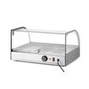 Opzet warmhoudvitrine  HENDI  enkel niveau  Zwart  230V/800W  554x376x H 311mm