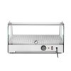 Opzet warmhoudvitrine  HENDI  enkel niveau  Zwart  230V/800W  554x376x H 311mm