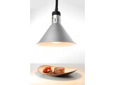 Warmtelamp verstelbaar  conisch  HENDI  Zilver  230V/250W   275x H 250mm