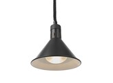 Warmtelamp verstelbaar  conisch  HENDI  Zwart  230V/250W   275x H 250mm