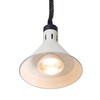 Lampe chauffante reglable  conique  HENDI  Blanc  230V/250W   275x H 250mm