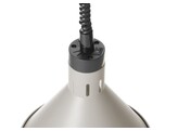 Lampe chauffante reglable  conique  HENDI  Blanc  230V/250W   275x H 250mm