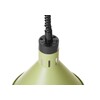 Warmtelamp verstelbaar  conisch  HENDI  Groen  230V/250W   275x H 250mm