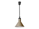 Warmtelamp verstelbaar  conisch  HENDI  Beige  230V/250W   275x H 250mm