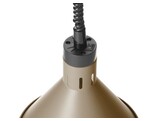 Warmtelamp verstelbaar  conisch  HENDI  Beige  230V/250W   275x H 250mm