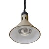 Warmtelamp verstelbaar  conisch  HENDI  Beige  230V/250W   275x H 250mm