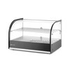 Opzet warmhoudvitrine tweelaags  HENDI  twee niveaus  Zwart  230V/800W  554x376x H 376mm