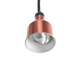 Warmtelamp verstelbaar  cilindrisch  HENDI  Koper  230V/250W   175x H 250mm