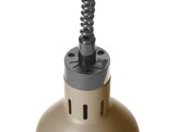 Lampe chauffante reglable  cylindrique  HENDI  Beige  230V/250W   175x H 250mm