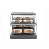 Warmhoudvitrine Quartz tweelaags  HENDI  230V/560W  650x485x H 630mm