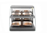 Warmhoudvitrine Quartz tweelaags  HENDI  230V/560W  650x485x H 630mm