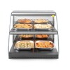 Warmhoudvitrine Quartz tweelaags  HENDI  230V/560W  650x485x H 630mm