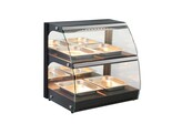 Warmhoudvitrine Quartz tweelaags  HENDI  230V/560W  650x485x H 630mm