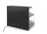 Warmhoudvitrine Quartz tweelaags  HENDI  230V/560W  650x485x H 630mm