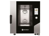 Convectiestoomoven   Touch 7 x GN 1/1  elektrisch  met directe stoom en een aanraakscherm  HENDI  730x784x H 850mm
