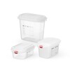 GN 1/9 container  polypropyleen  HENDI  GN 1/9  0 6L  Transparant  176x108x H 65mm  Rechthoekig