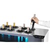 Refroidisseur de bouteilles  2 zones Cellar  Arktic  Noir  230V/60W  800x350x H 293mm