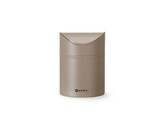 Tafelformaat prullenbak met schommeldeksel  HENDI  1 2L  Beige   120x H 165mm