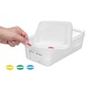 Container GN 1/4 polypropyleen  HENDI  GN 1/4  1 8L  Transparant  265x162x H 65mm