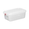 Container GN 1/4 polypropyleen  HENDI  GN 1/4  2 8L  Transparant  265x162x H 100mm
