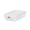 Container GN 1/4 polypropyleen  HENDI  GN 1/4  2 8L  Transparant  265x162x H 100mm