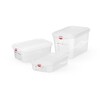 Container GN 1/4 polypropyleen  HENDI  GN 1/4  4 3L  Transparant  265x162x H 150mm