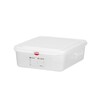 Bac GN 1/2  polypropylene  HENDI  GN 1/2  6 5L  Transparent  325x265x H 100mm  Rectangulaire