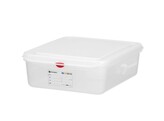 Bac GN 1/2  polypropylene  HENDI  GN 1/2  6 5L  Transparent  325x265x H 100mm  Rectangulaire