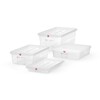 Bac gastronorme GN 1/1  polypropylene  HENDI  GN 1/1  13L  Transparent  530x325x H 100mm  Rectangulaire