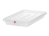 Bac gastronorme GN 1/1  polypropylene  HENDI  GN 1/1  13L  Transparent  530x325x H 100mm  Rectangulaire