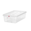 Bac gastronorme GN 1/1  polypropylene  HENDI  GN 1/1  21L  Transparent  530x325x H 150mm  Rectangulaire