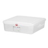 Bac gastronorme GN 1/1  polypropylene  HENDI  GN 1/1  21L  Transparent  530x325x H 150mm  Rectangulaire