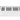 Gastronormbak houder  HENDI  5 compartimenten  745x245x H 215mm